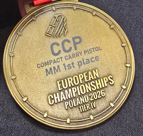 Велики успех наших чланова на Европском првенству IDPA у Пољској