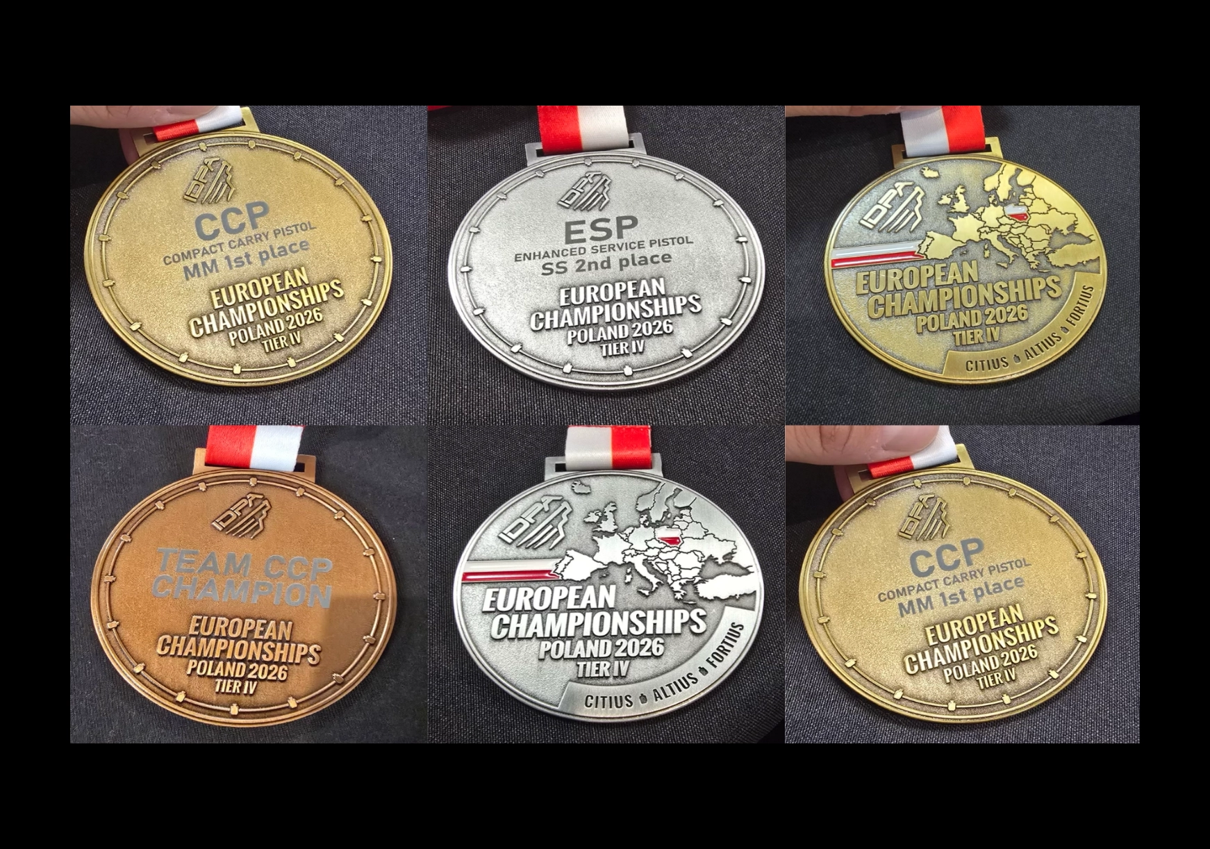 Велики успех наших чланова на Европском првенству IDPA у Пољској